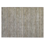 Addison Chantille ACN2105 Stripes Machine Made Transitional Khaki Rug
