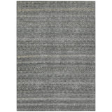 Addison Chantille ACN2105 Stripes Machine Made Transitional Pewter Rug