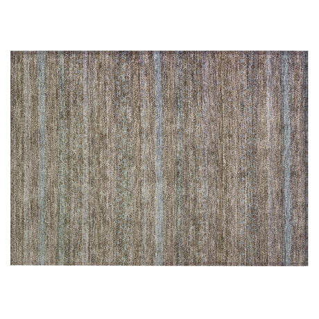 Addison Chantille ACN2106 Stripes Machine Made Transitional Brown Rug