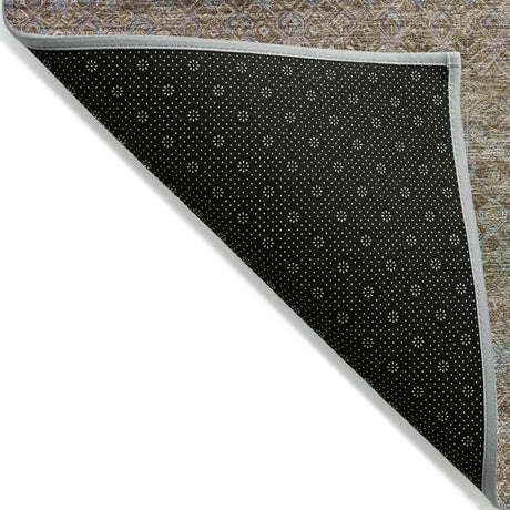 Addison Chantille ACN2106 Stripes Machine Made Transitional Brown Rug