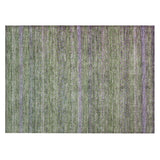 Addison Chantille ACN2106 Stripes Machine Made Transitional Olive Rug