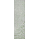 Addison Chantille ACN2107 Swirls Machine Made Transitional Aloe Rug