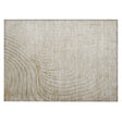 Addison Chantille ACN2107 Swirls Machine Made Transitional Beige Rug