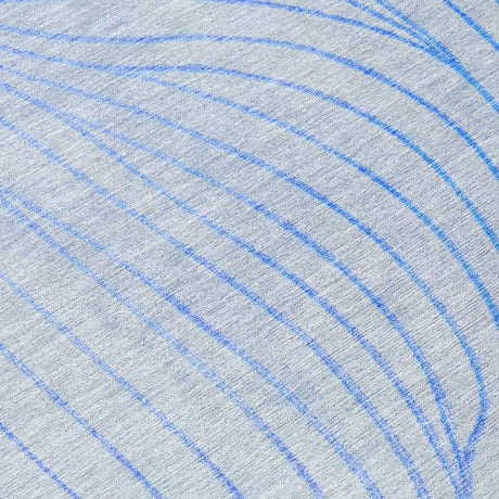 Addison Chantille ACN2107 Swirls Machine Made Transitional Blue Rug