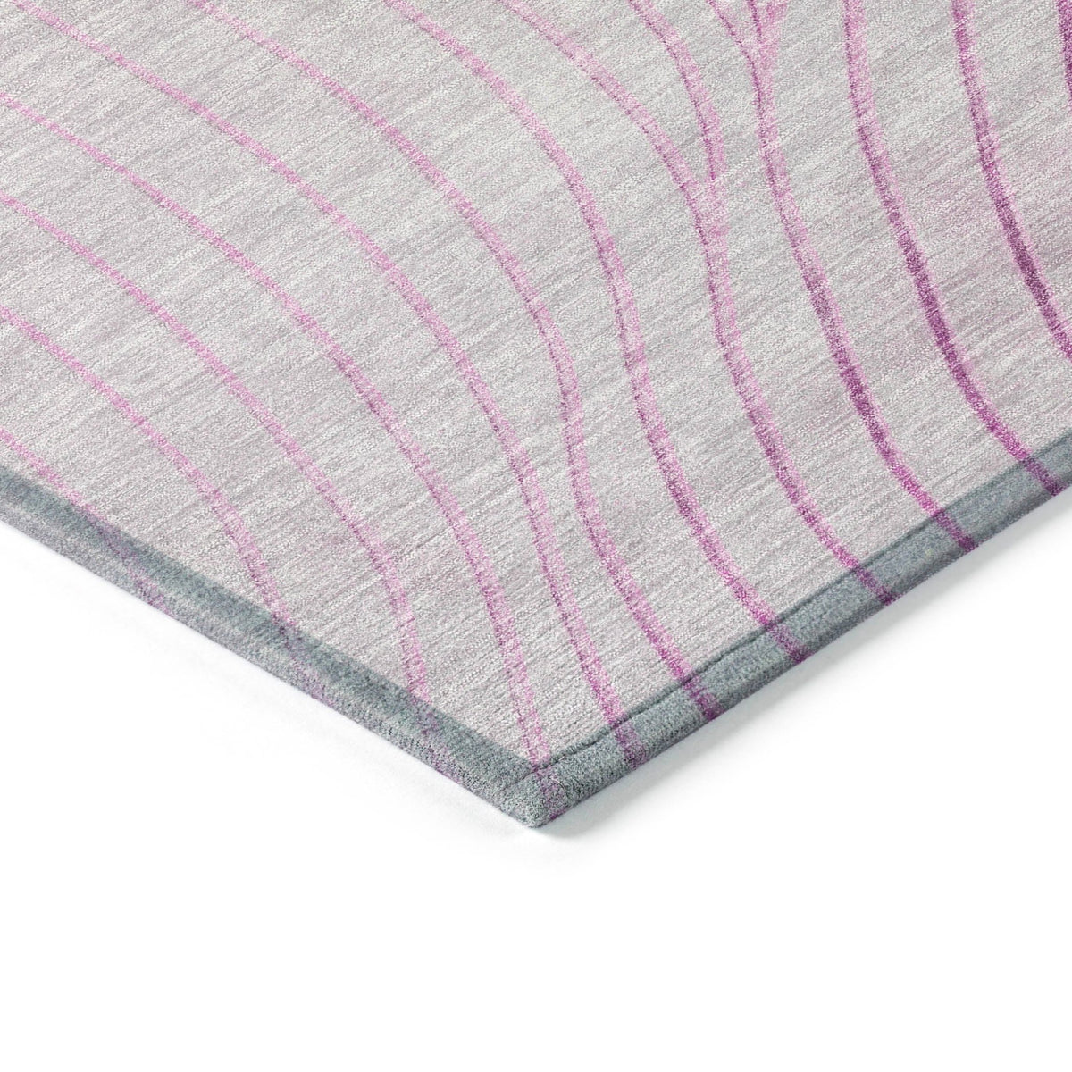 Addison Chantille ACN2107 Swirls Machine Made Transitional Blush Rug