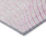 Addison Chantille ACN2107 Swirls Machine Made Transitional Blush Rug