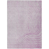 Addison Chantille ACN2107 Swirls Machine Made Transitional Blush Rug