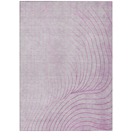 Addison Chantille ACN2107 Swirls Machine Made Transitional Blush Rug