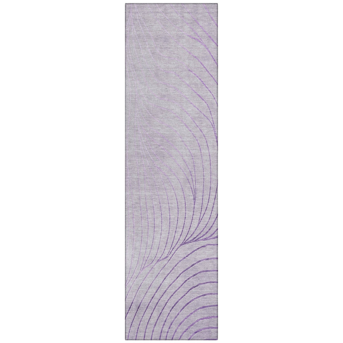 Addison Chantille ACN2107 Swirls Machine Made Transitional Lavender Rug