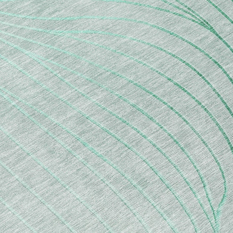 Addison Chantille ACN2107 Swirls Machine Made Transitional Mint Rug