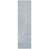 Addison Chantille ACN2107 Swirls Machine Made Transitional Sky Rug