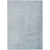 Addison Chantille ACN2107 Swirls Machine Made Transitional Sky Rug