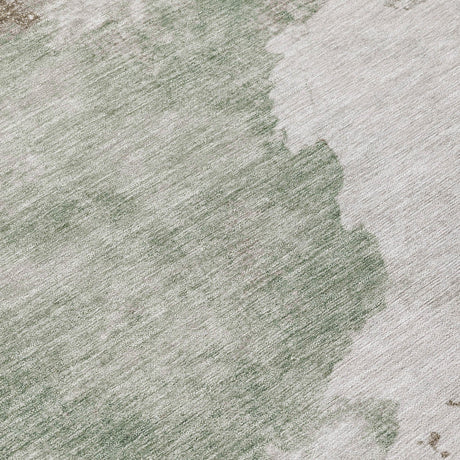 Addison Chantille ACN2108 Abstract Machine Made Transitional Aloe Rug