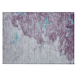 Addison Chantille ACN2108 Abstract Machine Made Transitional Lavender Rug