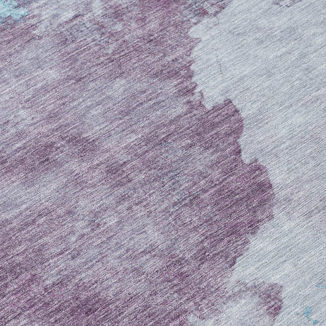 Addison Chantille ACN2108 Abstract Machine Made Transitional Lavender Rug