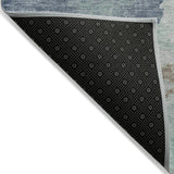 Addison Chantille ACN2108 Abstract Machine Made Transitional Seafoam Rug