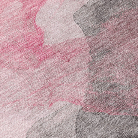 Addison Chantille ACN2109 Abstract Machine Made Transitional Blush Rug