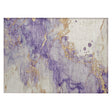 Addison Chantille ACN2110 Abstract Machine Made Transitional Purple Rug