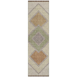 Addison Chantille ACN2111 Geometric Machine Made Transitional Brown Rug