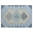 Addison Chantille ACN2111 Geometric Machine Made Transitional Denim Rug
