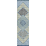 Addison Chantille ACN2111 Geometric Machine Made Transitional Denim Rug