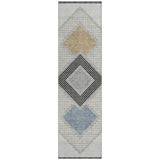 Addison Chantille ACN2111 Geometric Machine Made Transitional Gray Rug
