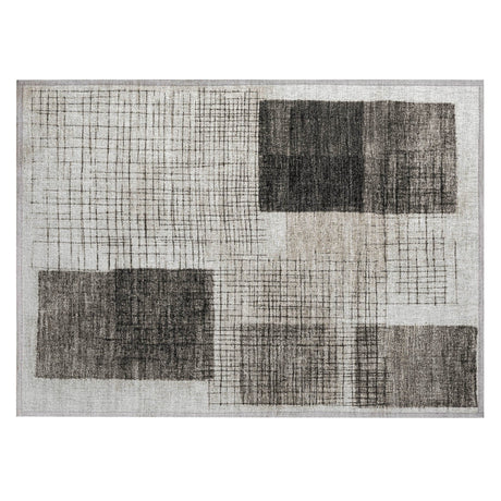 Addison Chantille ACN2112 Geometric Machine Made Transitional Ivory Rug