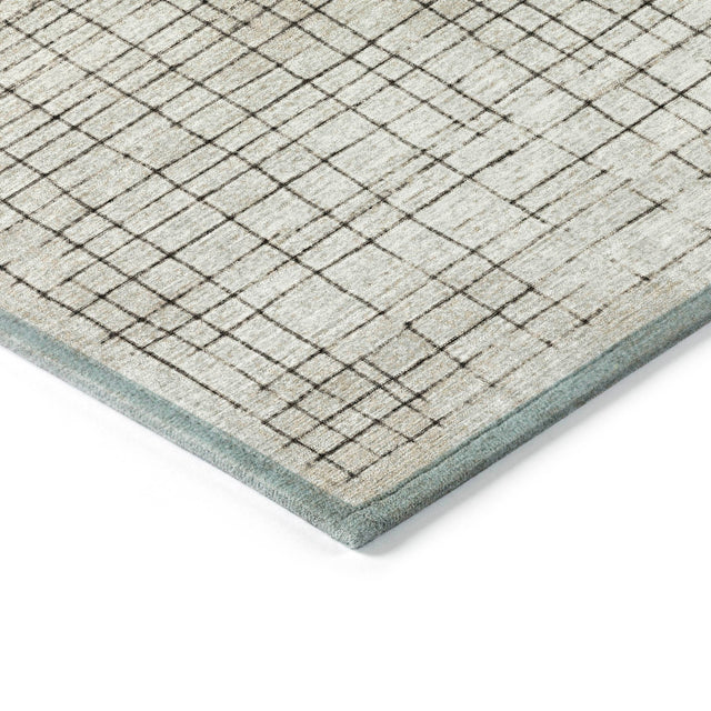 Addison Chantille ACN2112 Geometric Machine Made Transitional Ivory Rug