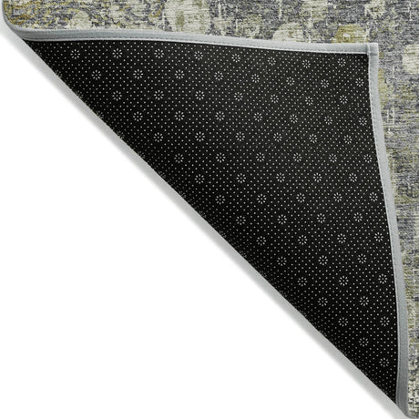Addison Chantille ACN2113 Abstract Machine Made Transitional Olive Rug