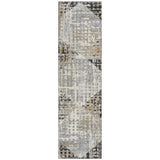 Addison Chantille ACN2116 Geometric Machine Made Transitional Black Rug