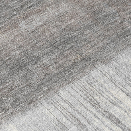 Addison Chantille ACN2118 Abstract Machine Made Transitional Taupe Rug