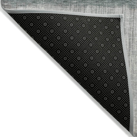 Addison Chantille ACN2118 Abstract Machine Made Transitional Teal Rug