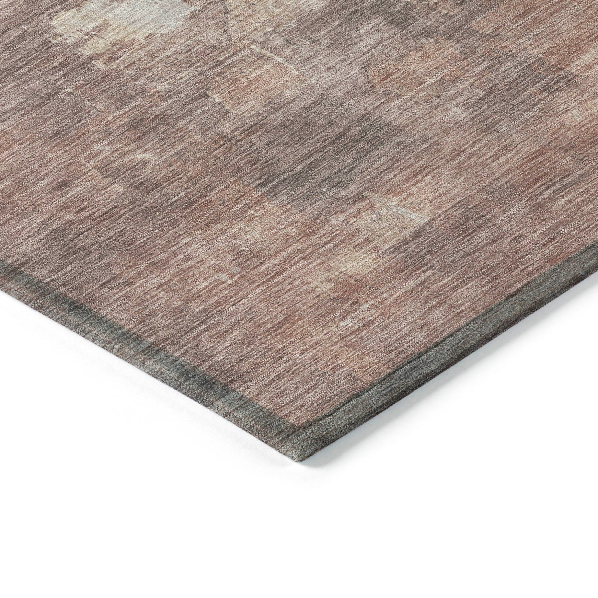 Addison Chantille ACN2119 Abstract Machine Made Transitional Paprika Rug