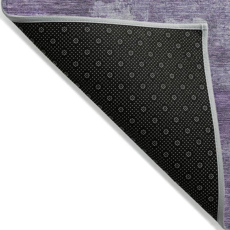 Addison Chantille ACN2119 Abstract Machine Made Transitional Purple Rug
