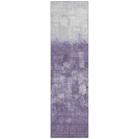 Addison Chantille ACN2119 Abstract Machine Made Transitional Purple Rug