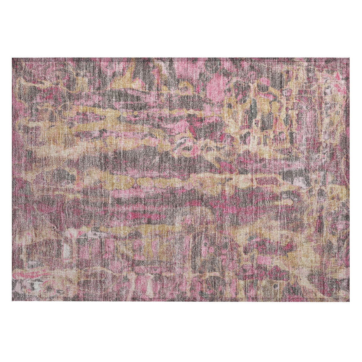 Addison Chantille ACN2120 Abstract Machine Made Transitional Blush Rug