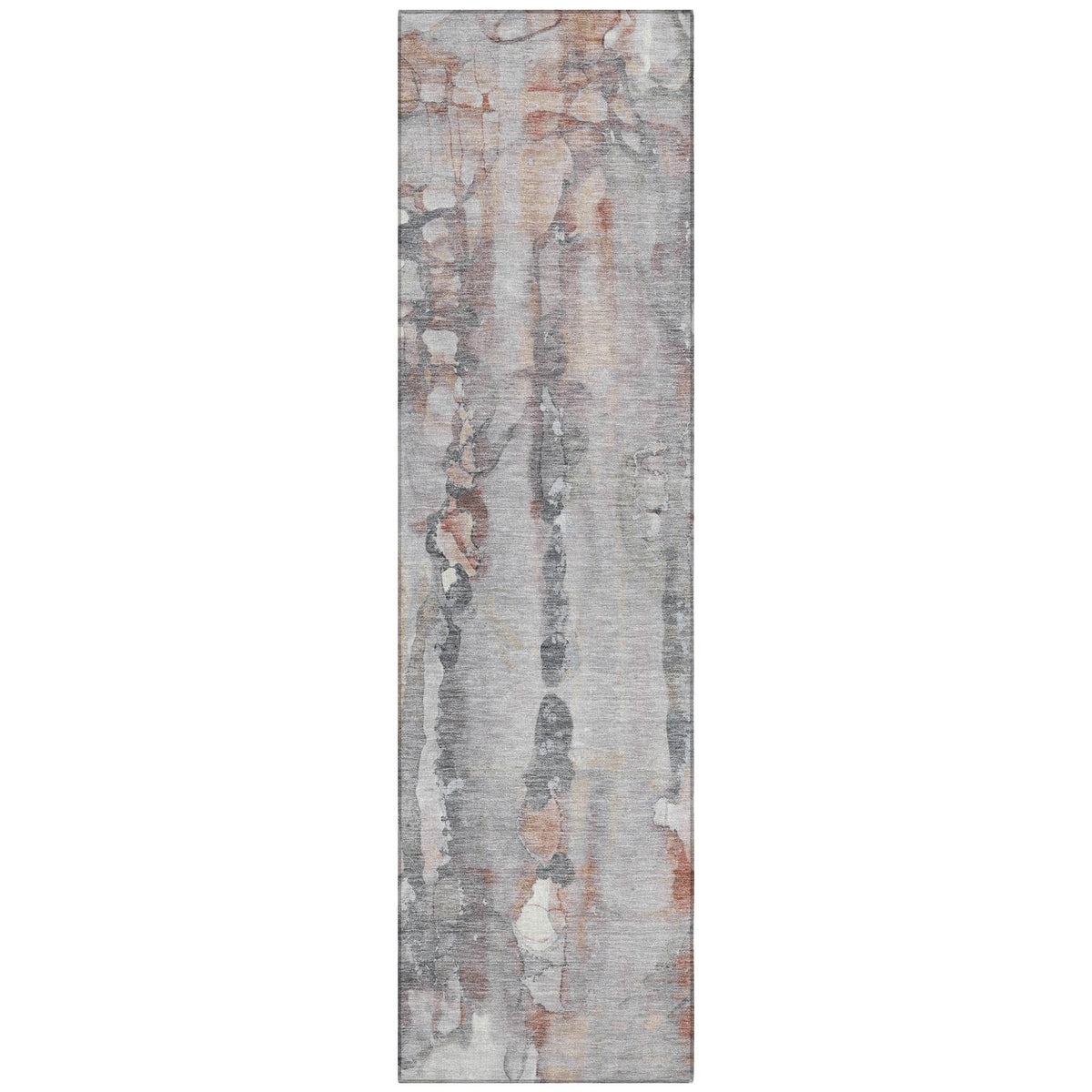Addison Chantille ACN2120 Abstract Machine Made Transitional Copper Rug
