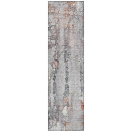 Addison Chantille ACN2120 Abstract Machine Made Transitional Copper Rug