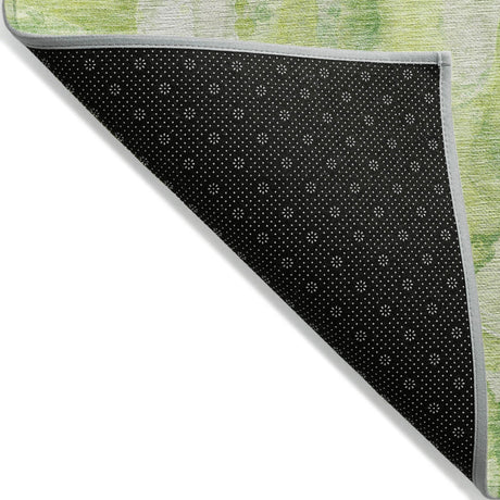 Addison Chantille ACN2120 Abstract Machine Made Transitional Lime Rug