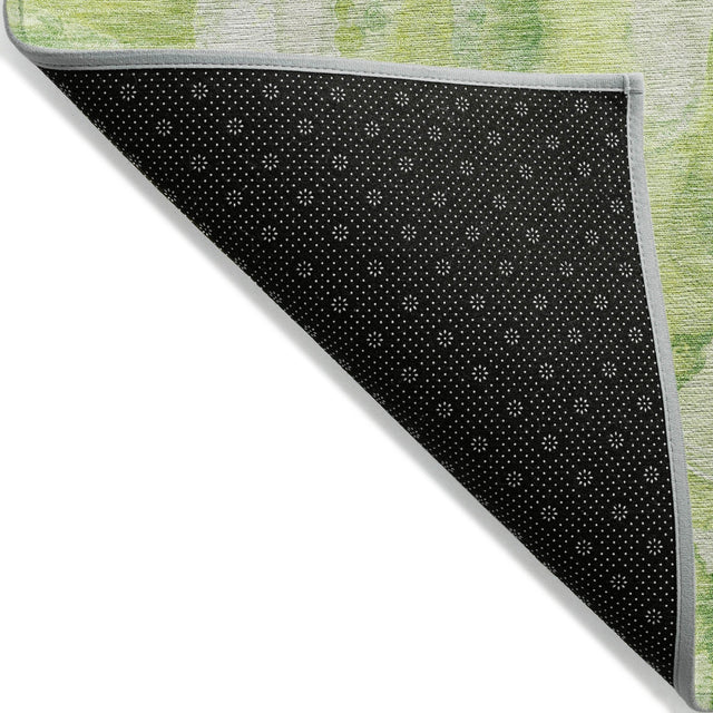 Addison Chantille ACN2120 Abstract Machine Made Transitional Lime Rug