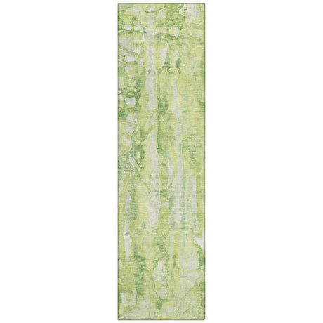 Addison Chantille ACN2120 Abstract Machine Made Transitional Lime Rug