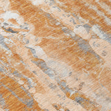 Addison Chantille ACN2120 Abstract Machine Made Transitional Orange Rug