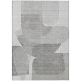Addison Chantille ACN2121 Blocks Machine Made Transitional Linen Rug