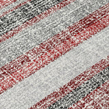 Addison Chantille ACN2122 Stripes Machine Made Transitional Burgundy Rug