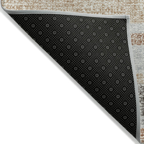 Addison Chantille ACN2122 Stripes Machine Made Transitional Gray Rug