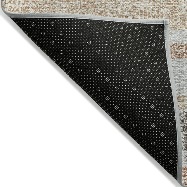 Addison Chantille ACN2122 Stripes Machine Made Transitional Gray Rug