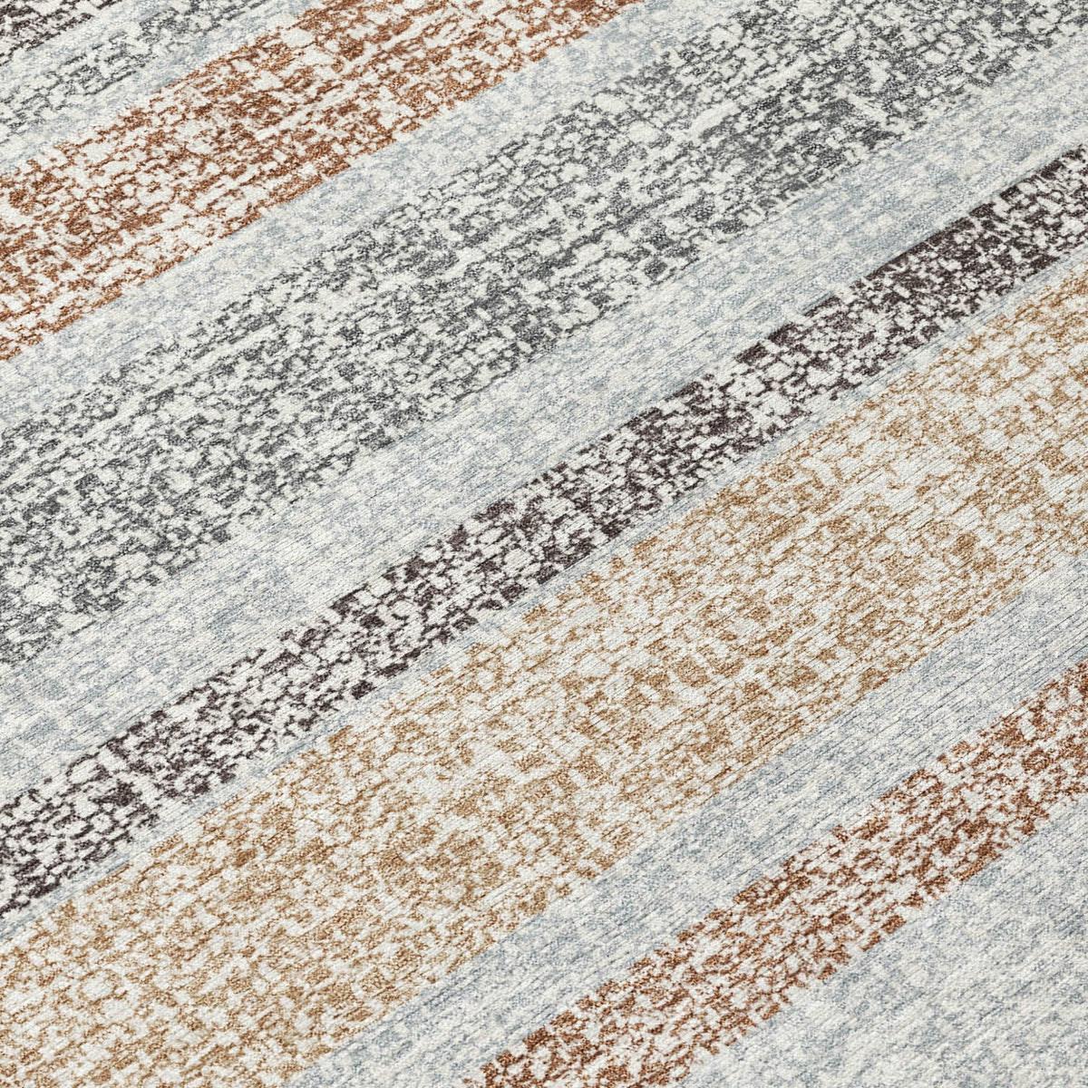 Addison Chantille ACN2122 Stripes Machine Made Transitional Gray Rug
