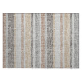Addison Chantille ACN2122 Stripes Machine Made Transitional Gray Rug