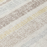 Addison Chantille ACN2122 Stripes Machine Made Transitional Ivory Rug