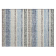 Addison Chantille ACN2122 Stripes Machine Made Transitional Navy Rug